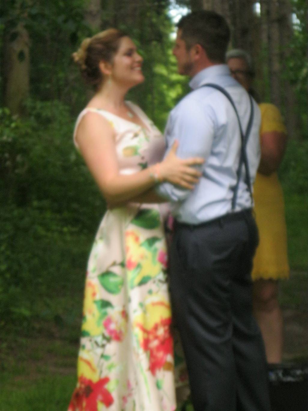 Non-traditional Bride and Groom picture