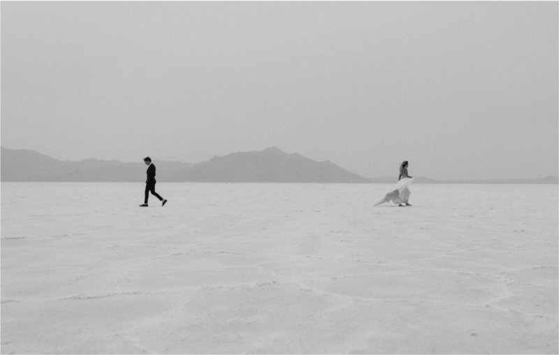 Bonneville Salt Flats Hike