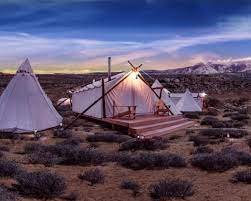 moab glamping, under canvas