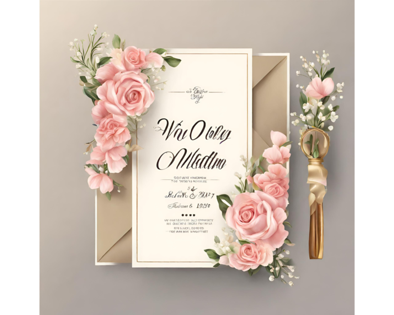 DIY Wedding Invitation