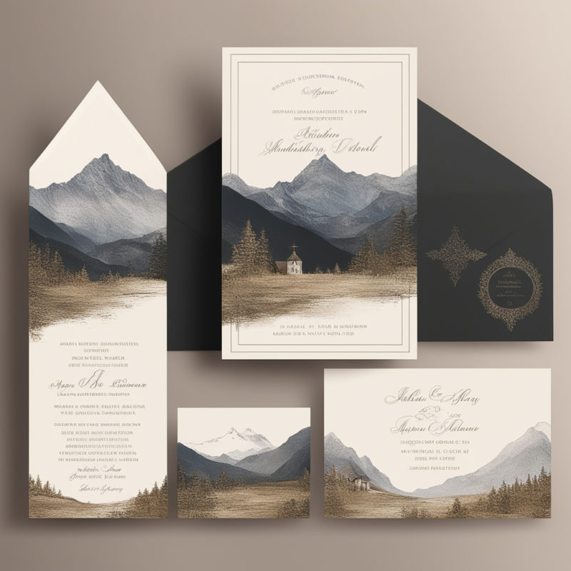 high budget wedding invitation templates